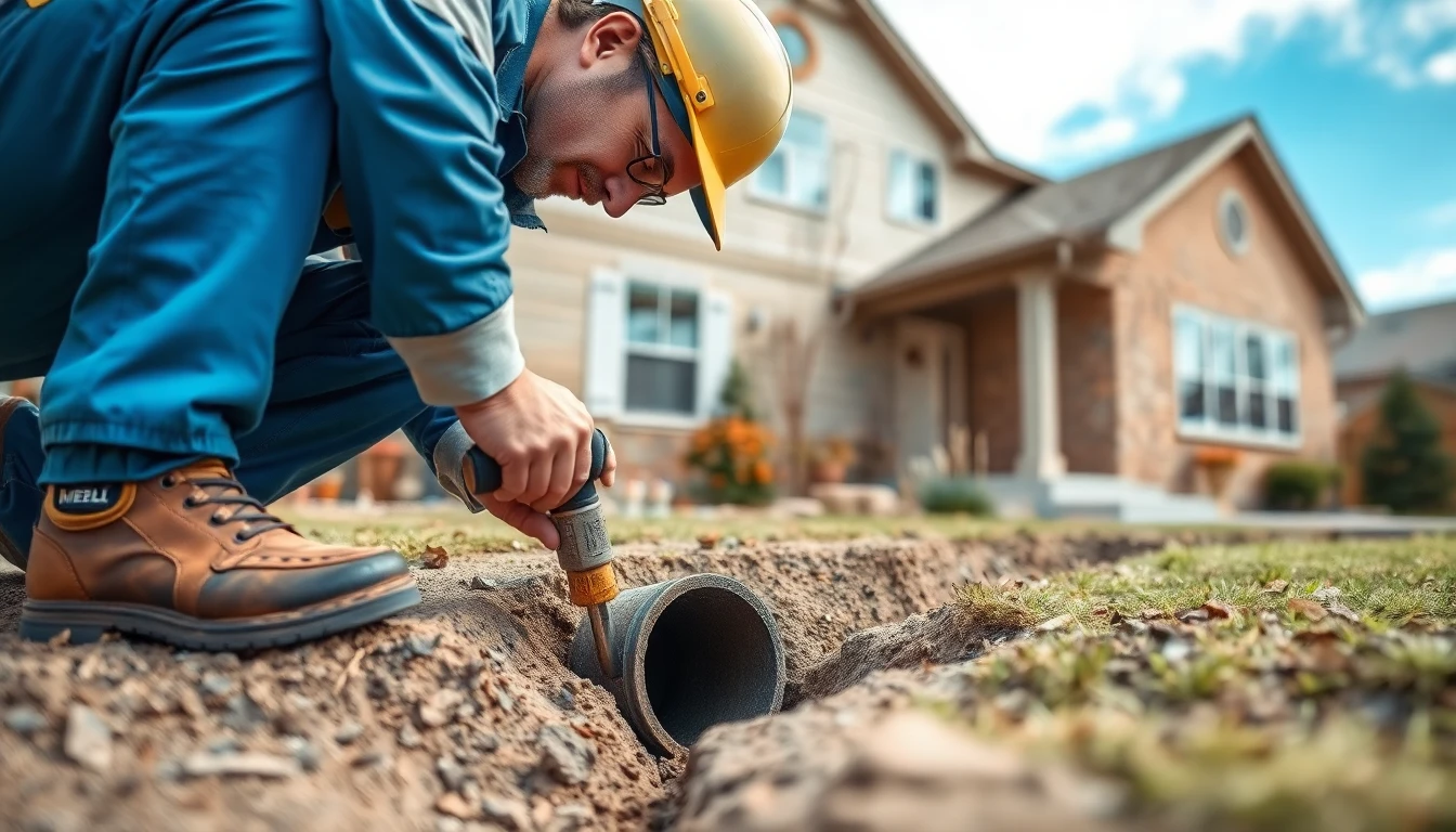 Sewer line repair